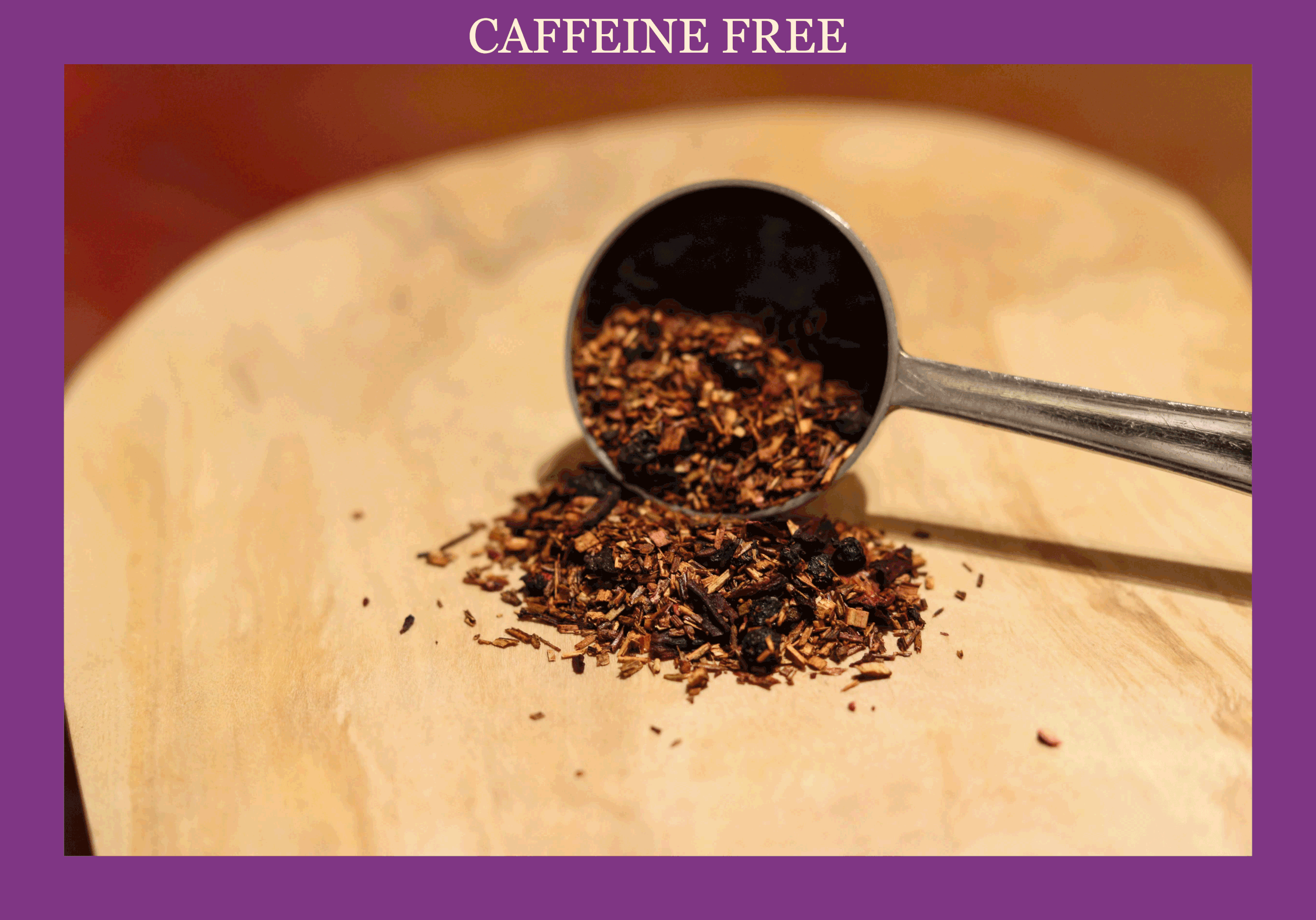 1 oz bag of Blueberry Rooibos Tea