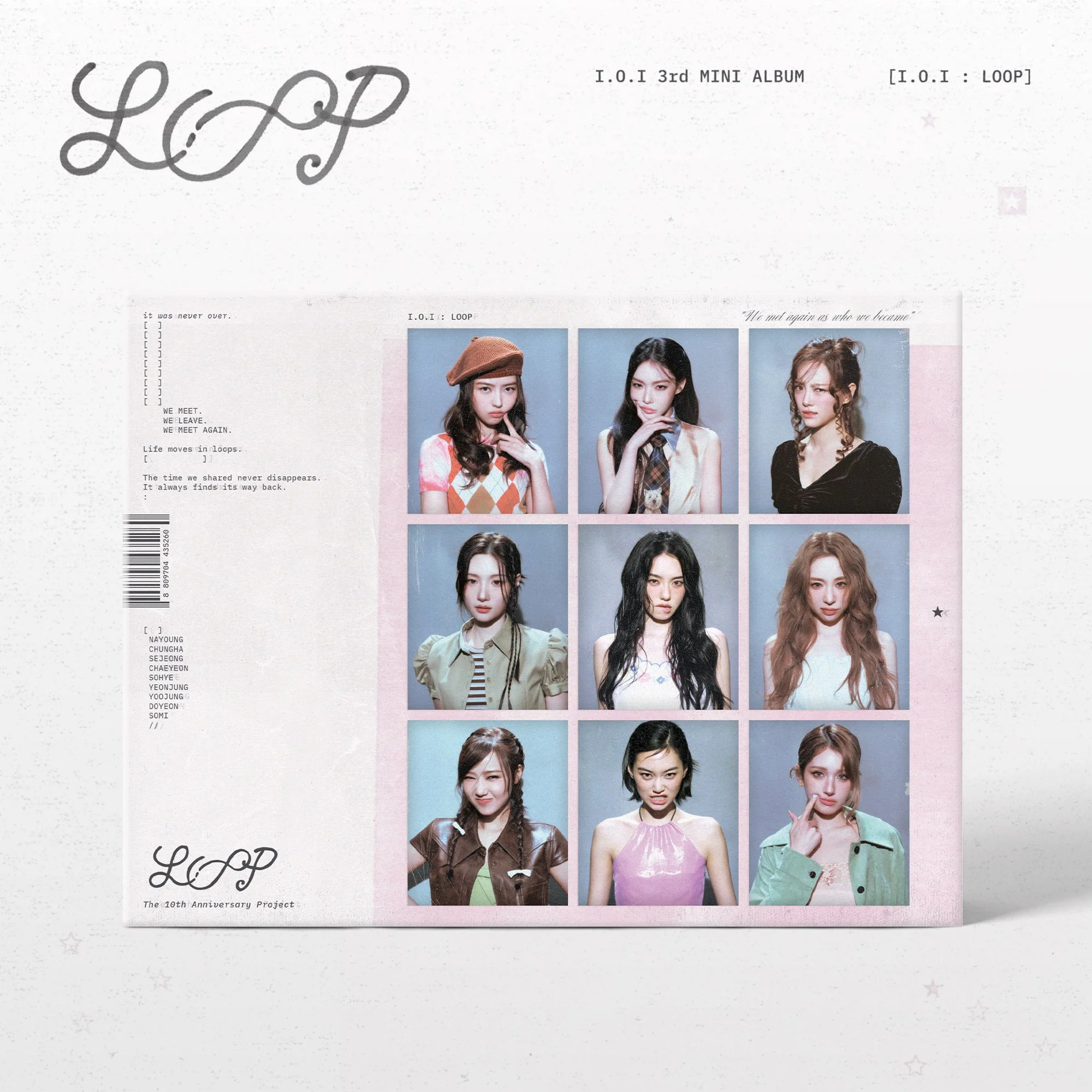 I.O.I 3rd mini album Loop
