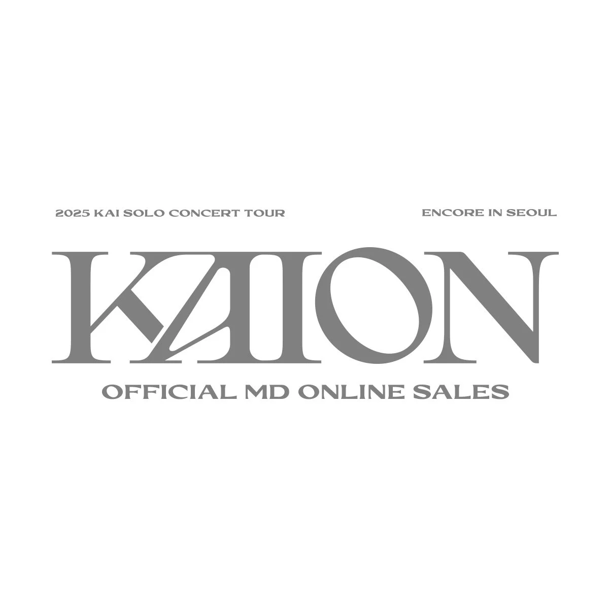 2025 KAI SOLO CONCERT TOUR <KAION> ENCORE IN SEOUL OFFICIAL MD