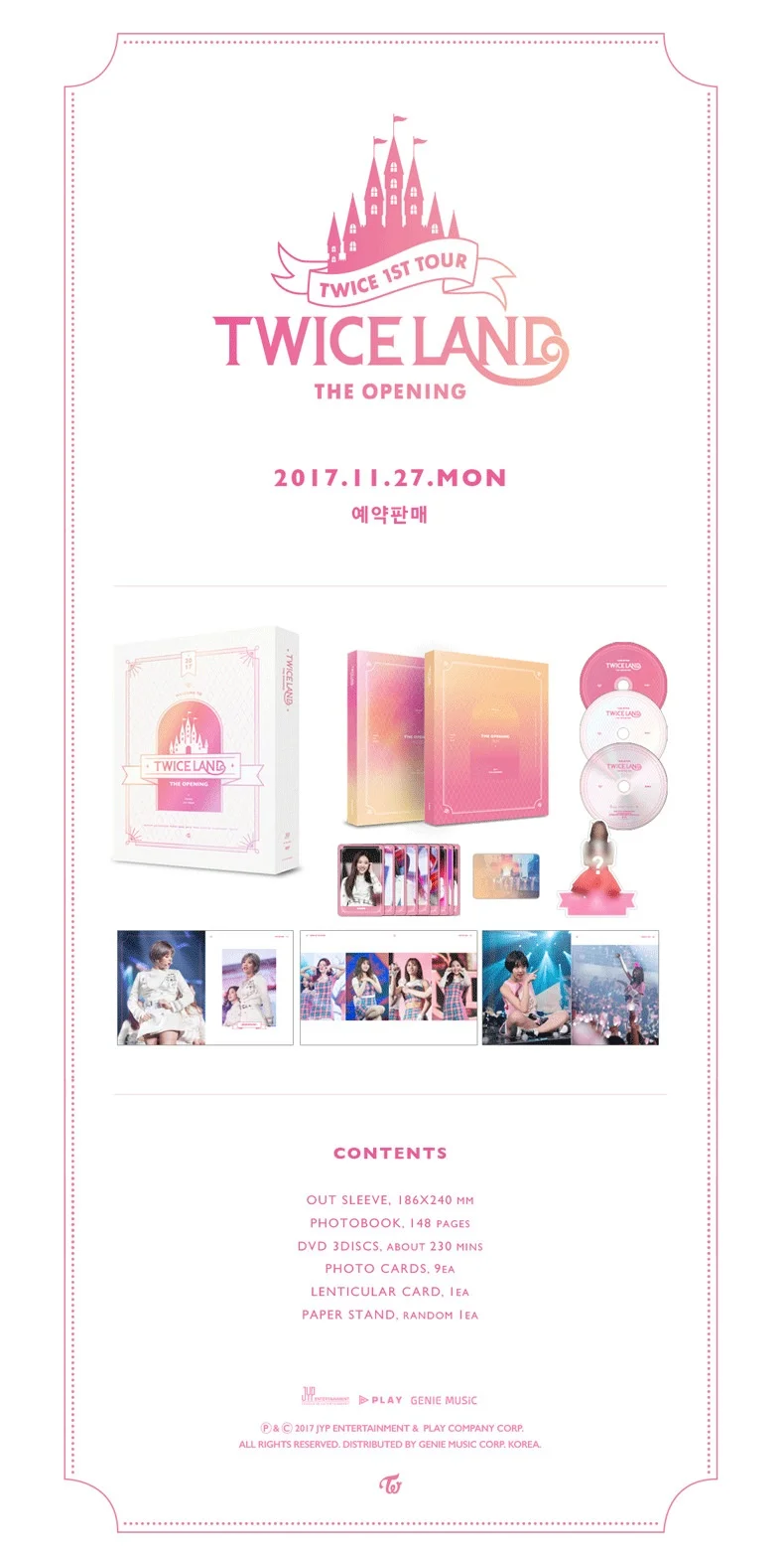TWICELAND THE OPENING CONCERT ENCORE DVD