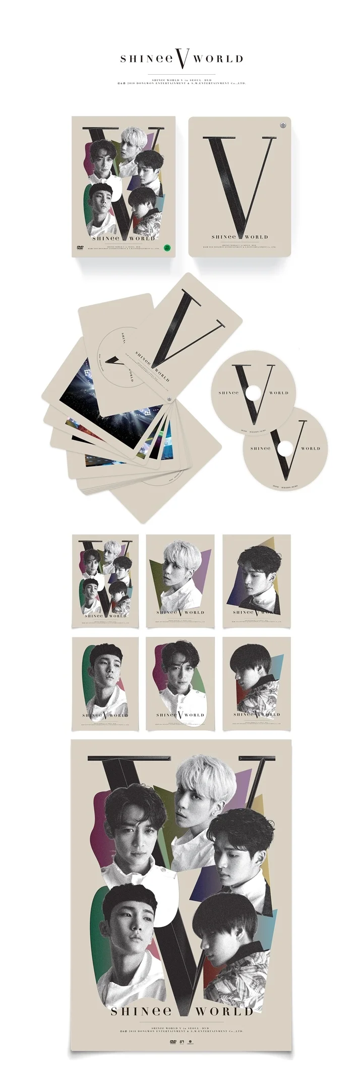 SHINEE – SHINEE WORLD V IN SEOUL DVD — Dumber Studios