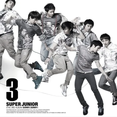 SUPER JUNIOR – VOL.3 VER.C [SORRY, SORRY]