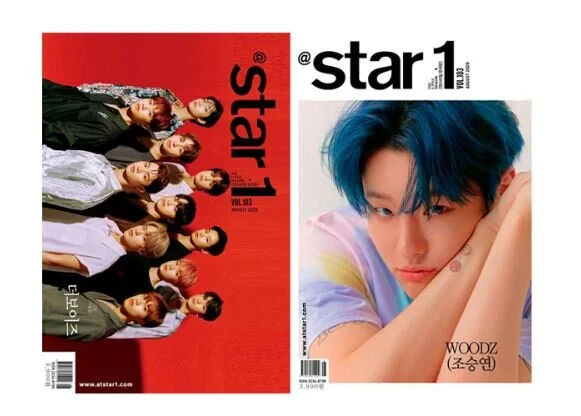STAR1 2020.08 (Front Cover: THE BOYZ / Back Cover: WOODZ)