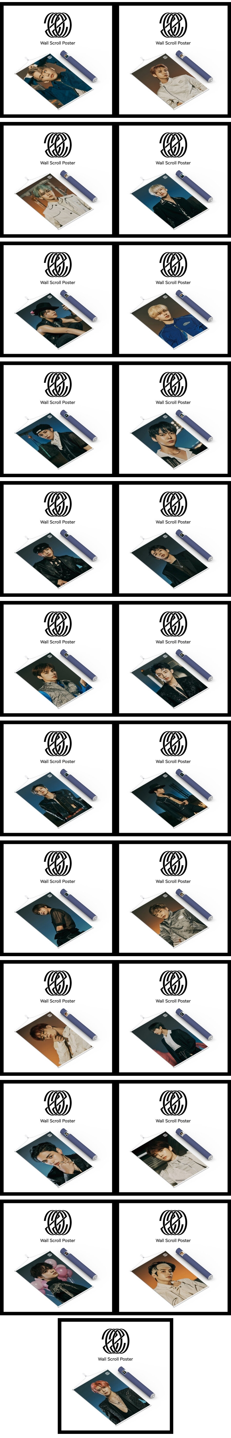 NCT - WALL SCROLL POSTER (RESONANCE PT.2 VER) [LIMITED EDITION]