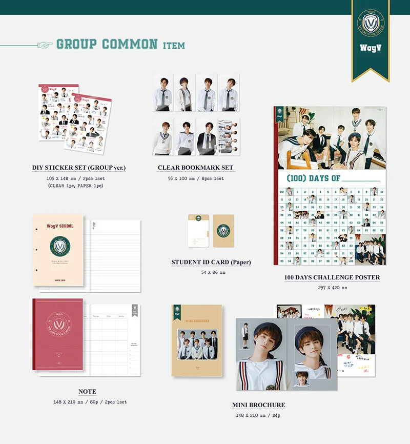 WayV - 2021 WayV Back to School Kit — Dumber Studios