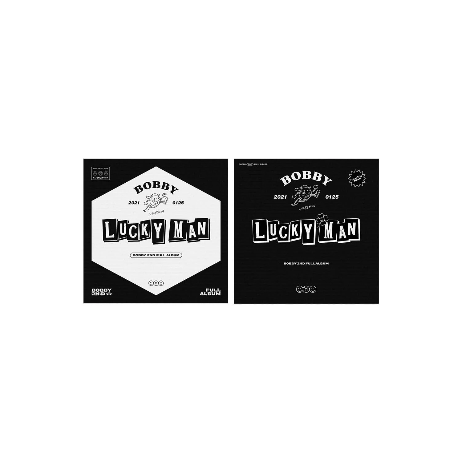 BOBBY 2nd FULL ALBUM [LUCKY MAN] — Dumber Studios