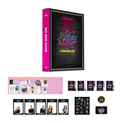 ITZY FEBRUARY LIMITED MONTHLY KIT (2 YEARS WITH ITZY) / NO BAD ITZY トレカリアNO BAD DAYS コンプセット