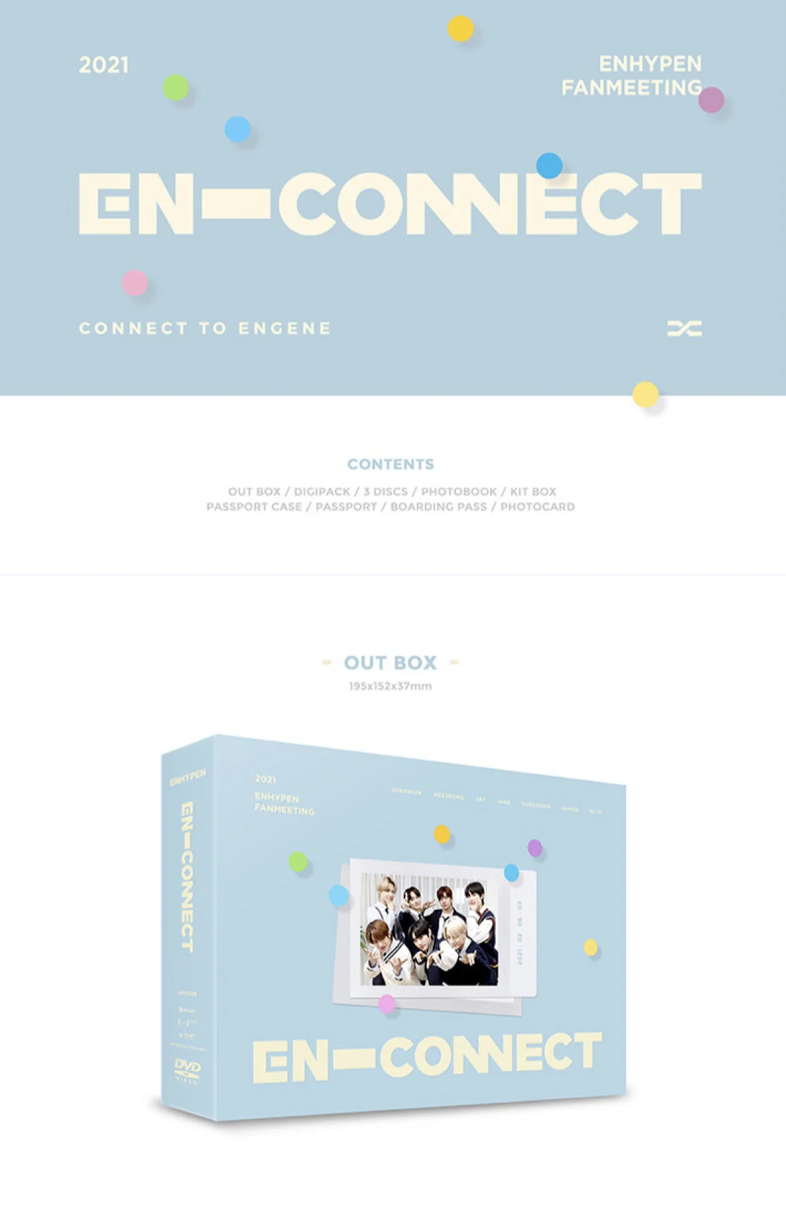 ENHYPEN 2021 FANMEETING [EN-CONNECT] DVD