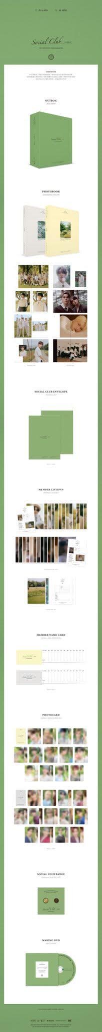 SEVENTEEN PHOTOBOOK 'SOCIAL CLUB : CARAT' SET — Dumber Studios SEVENTEEN PHOTOBOOK 'SOCIAL CLUB : CARAT' SET — Dumber Studios