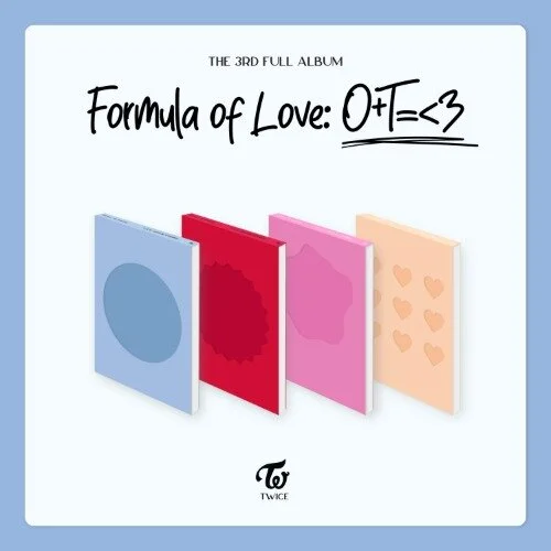 TWICE   Formula of love モノグラフ 트와이스 (TWICE) Formula of Love: O+T=＜3 Monograph Unboxing