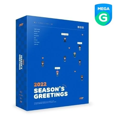 N 21045 ATEEZ シーグリ　2020 N 21045 ATEEZ シーグリ 2020 ATEEZの初のSEASON'S GREETINGSが