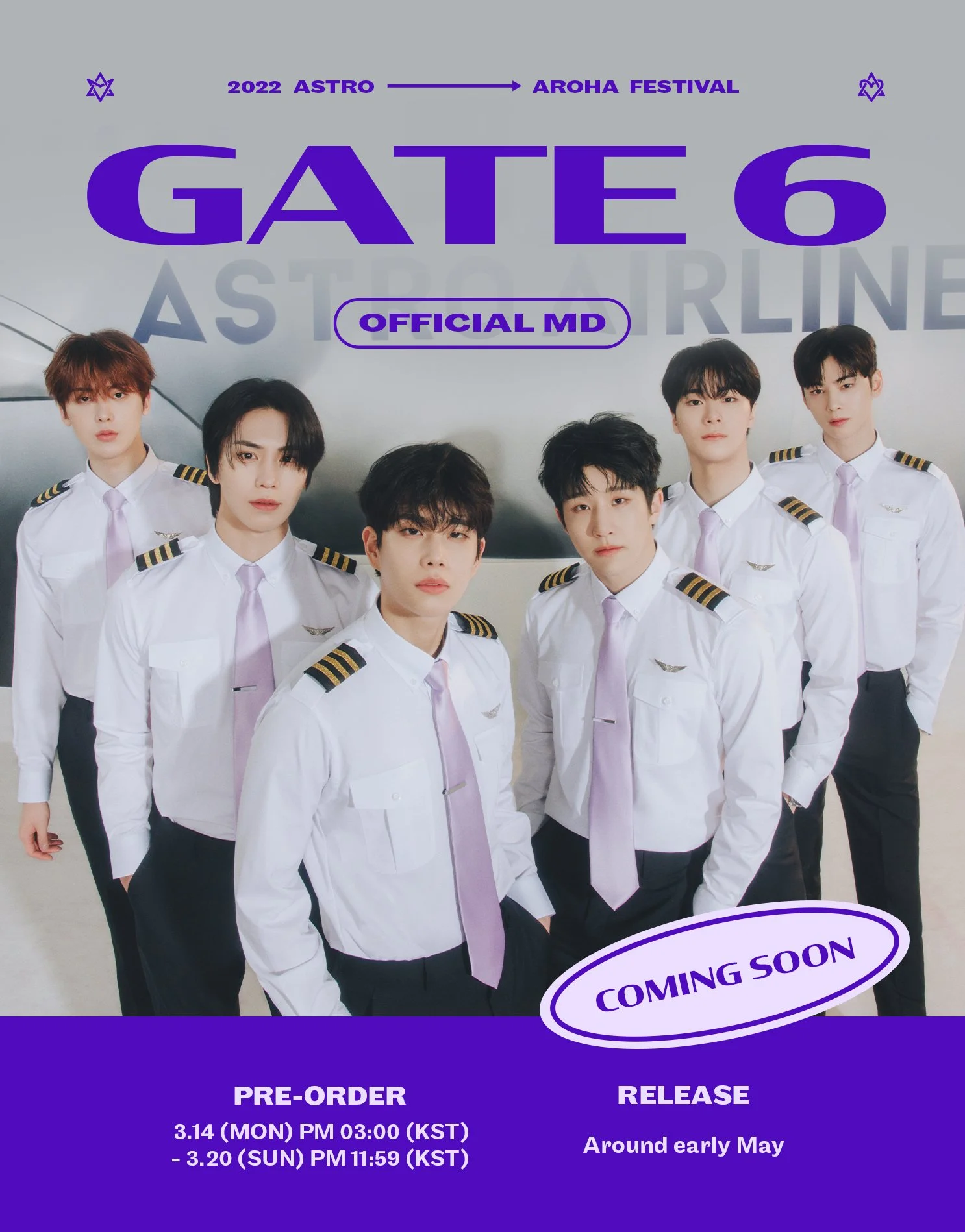 2022 ASTRO AROHA FESTIVAL [GATE 6] Official Merch — Dumber Studios