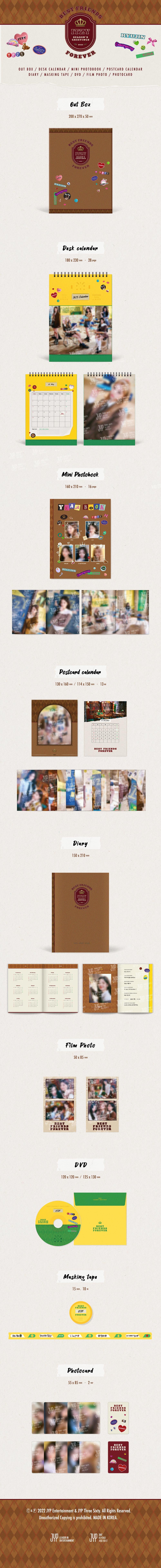 ITZY - 2023 SEASON'S GREETINGS [Best Friends Forever] — Dumber Studios