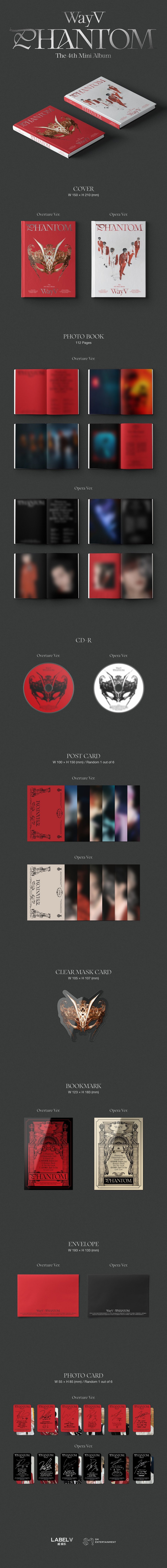 Official preorder WayV - 4th Mini Album_'Phantom' — Dumber Studios