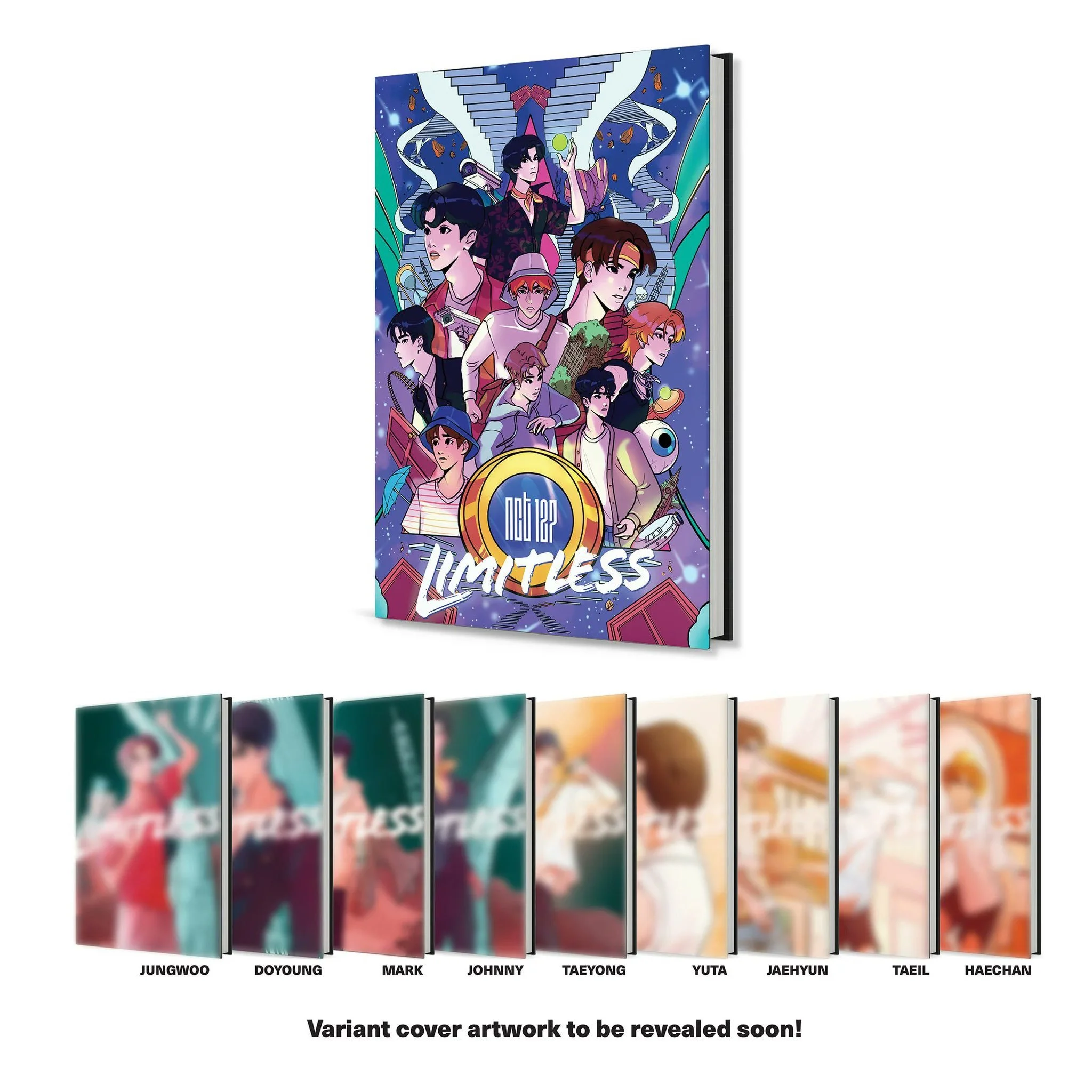NCT127 × Z2 COMICS Deluxe edition Official preorder NCT 127: Limitless Graphic Novel by Z2