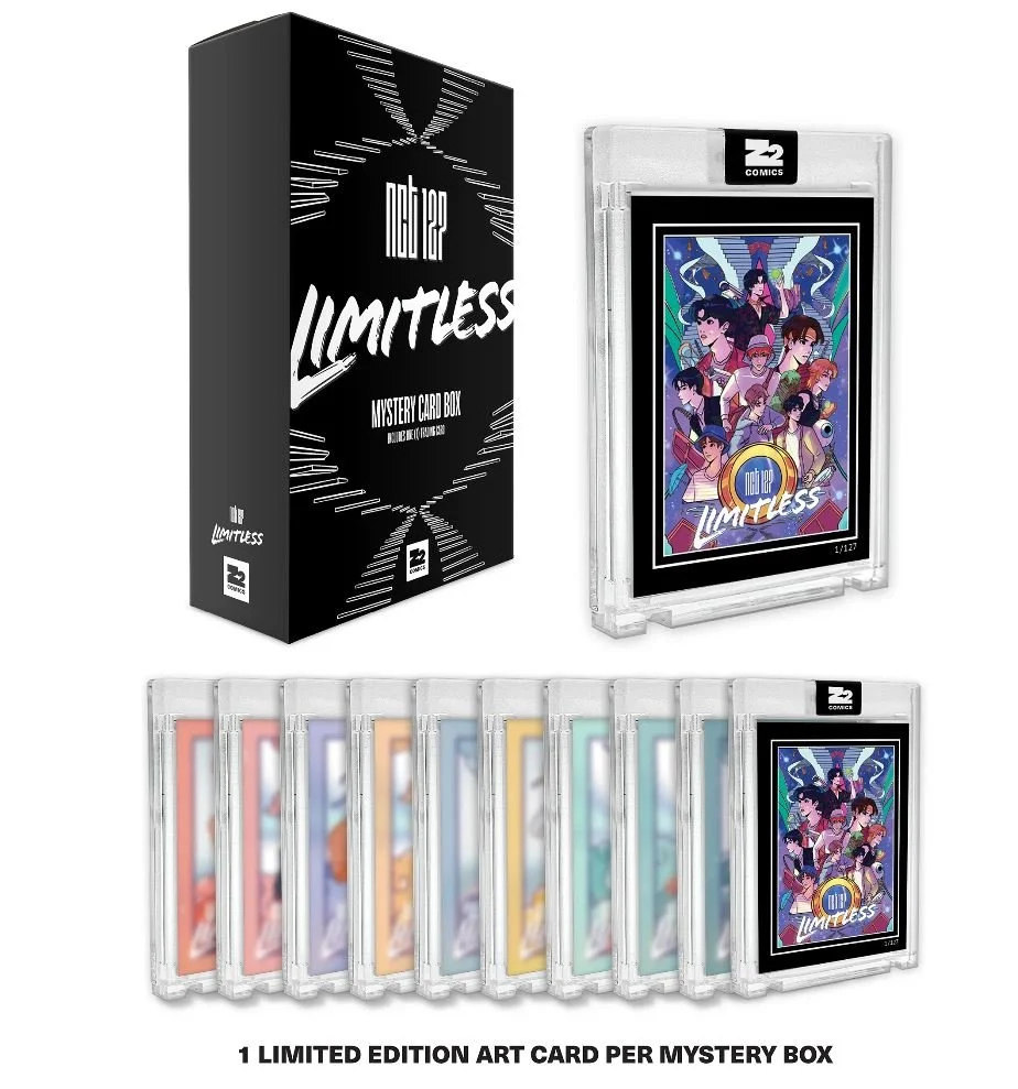 NCT127 × Z2 COMICS Deluxe edition Official preorder NCT 127: Limitless Graphic Novel by Z2