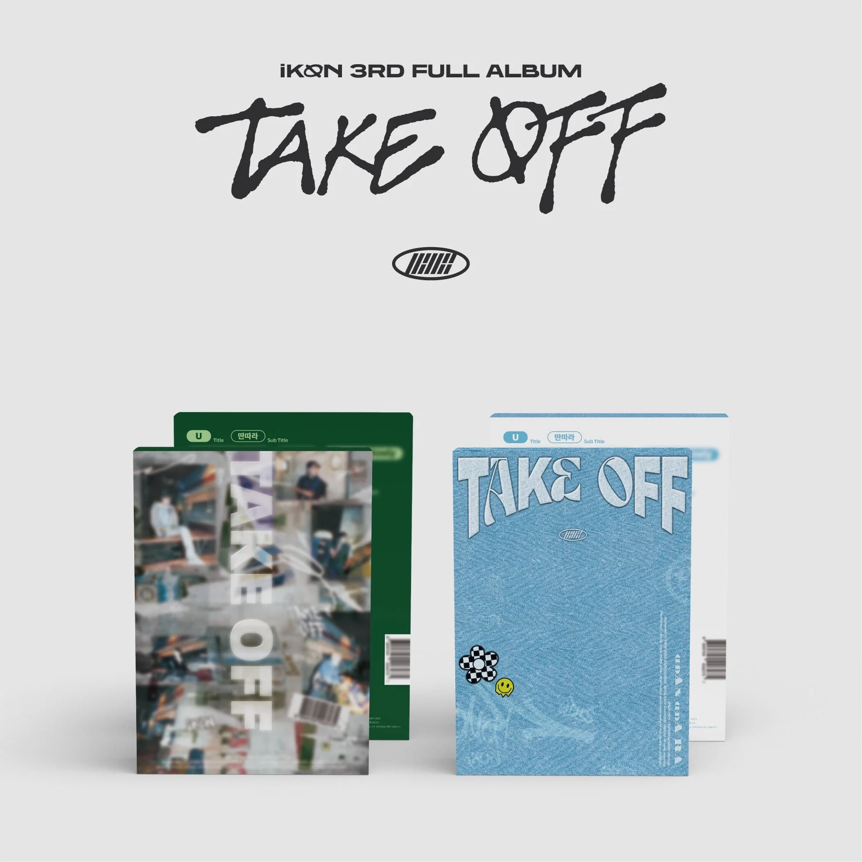 Official preorder iKON 3RD FULL ALBUM [TAKE OFF] — Dumber Studios