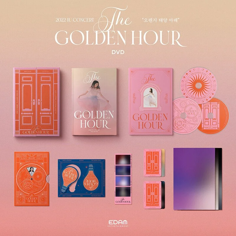 Official preorder 2022 IU Concert [The Golden Hour : Under
