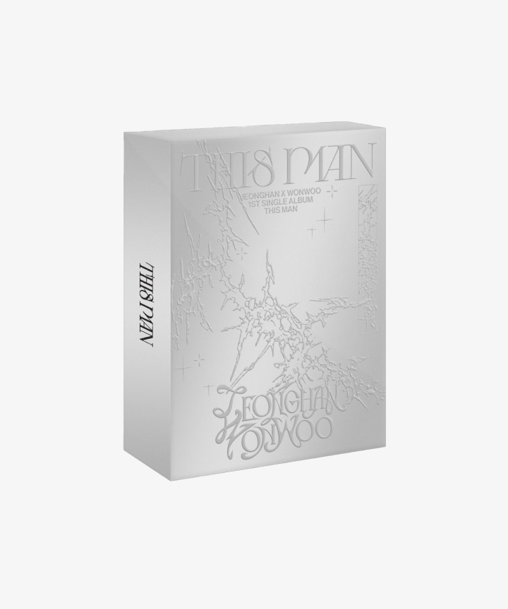 Official preorder Jeonghan x Wonwoo 1st Single Album 'THIS MAN