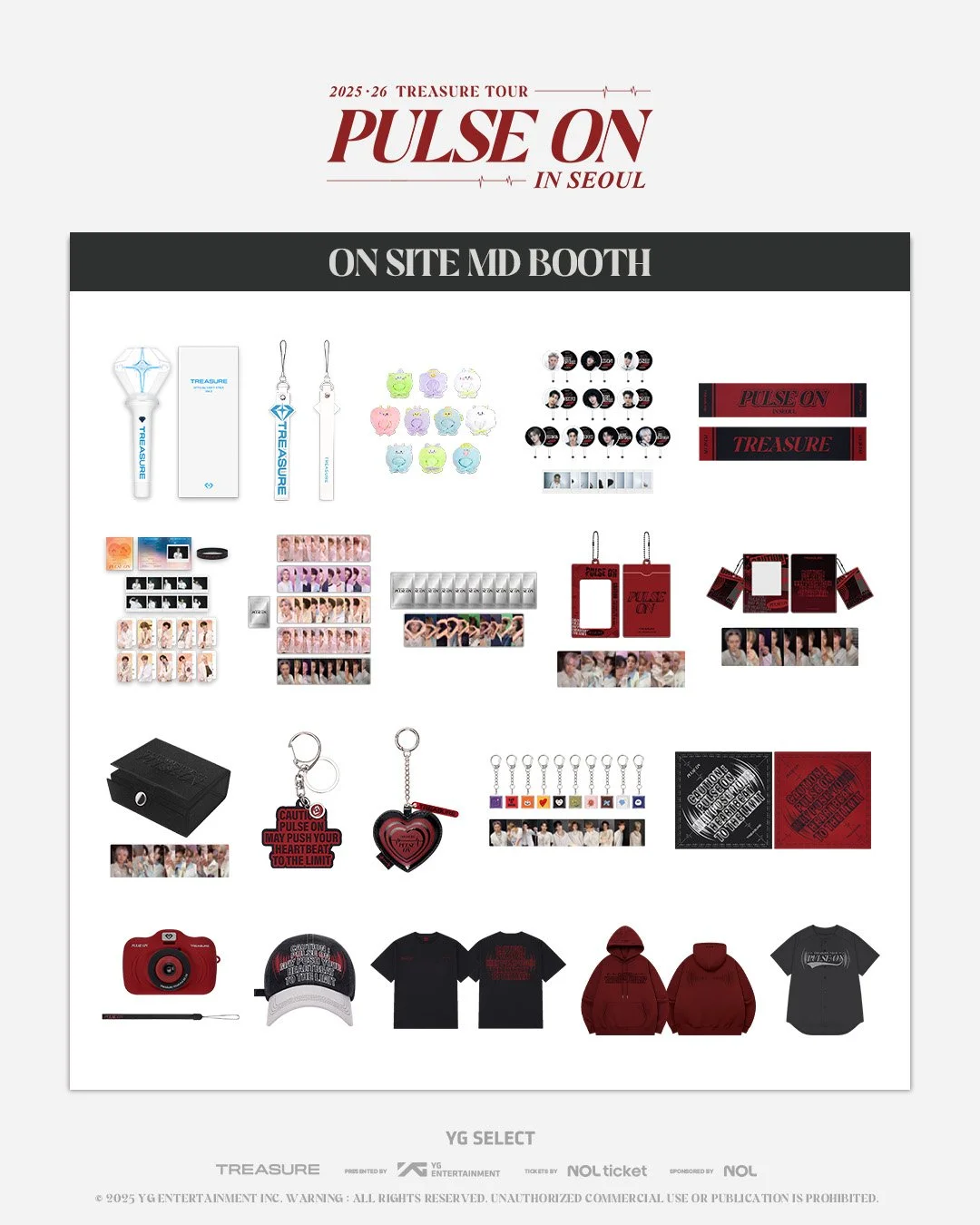 Official preorder 2025-26 TREASURE TOUR [PULSE ON] IN SEOUL
