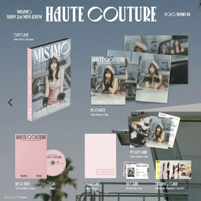 Official preorder MISAMO 2nd Mini Album [Limited MINA / SANA
