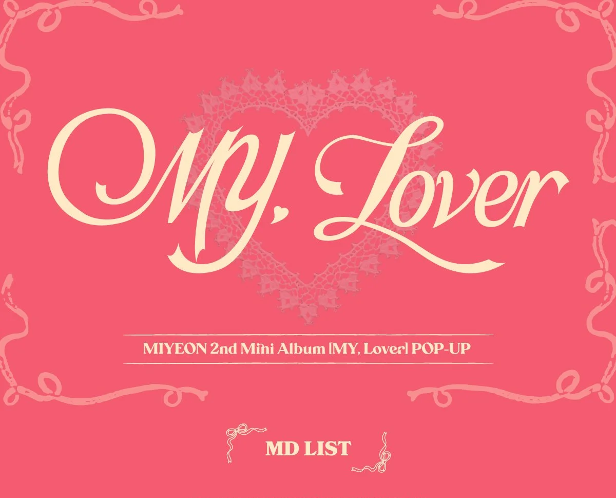 Official preorder MIYEON 2nd Mini Album [MY, Lover] POP-UP MD