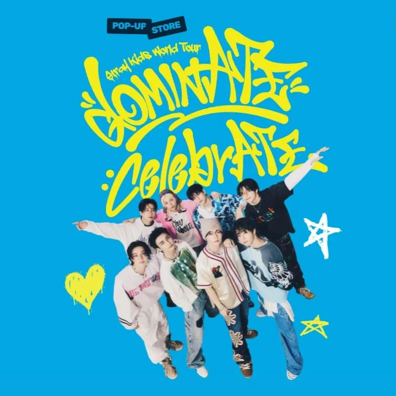 Official preorder Stray Kids World Tour dominATE celebrATE POP-UP
