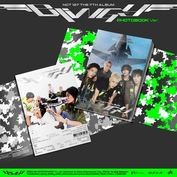 NCT 127 7th Studio Album [BLINGY] (Photobook Version)