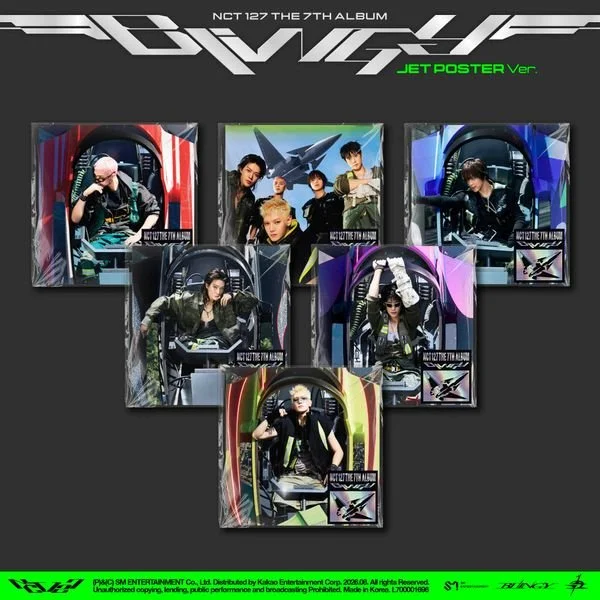 NCT 127 7th Studio Album [BLINGY] (JET Poster Version)