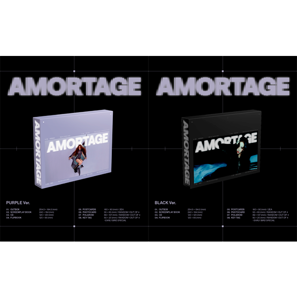 Official preorder JISOO - JISOO Mini Album [AMORTAGE] EXCLUSIVE