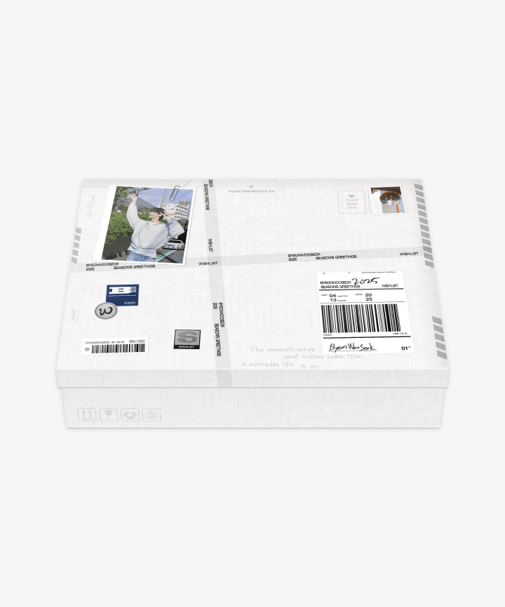 Byeon Wooseok SEASON'S GREETINGS カレンダー Official preorder BYEON WOOSEOK 2025 SEASON'S GREETINGS