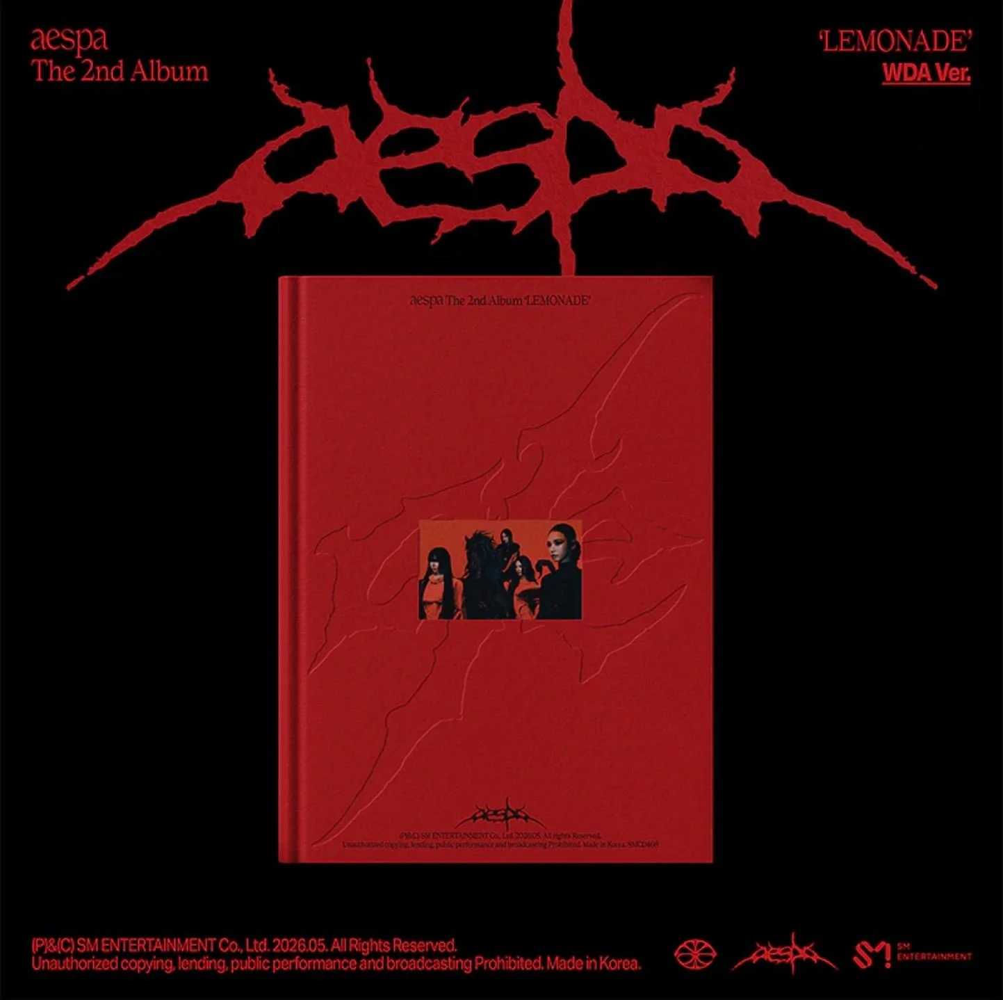 aespa 2nd Studio Album: LEMONADE [WDA version]