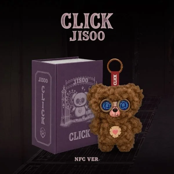JISOO Single Album [CLICK] CLICK BABY BEAR NFC