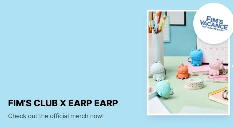 Official preorder LE SSERAFIM FIM'S CLUB X EARP EARP Collab MD