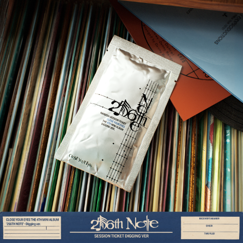 CLOSE YOUR EYES The 4th Mini Album '256th Note' (Digging Version)