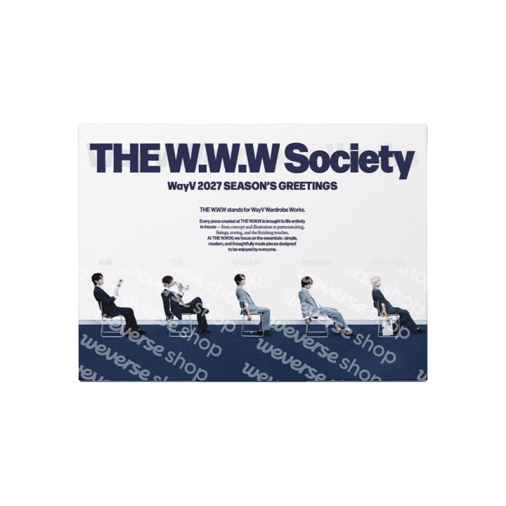 WayV 2027 SEASON’S GREETINGS The WWW Society