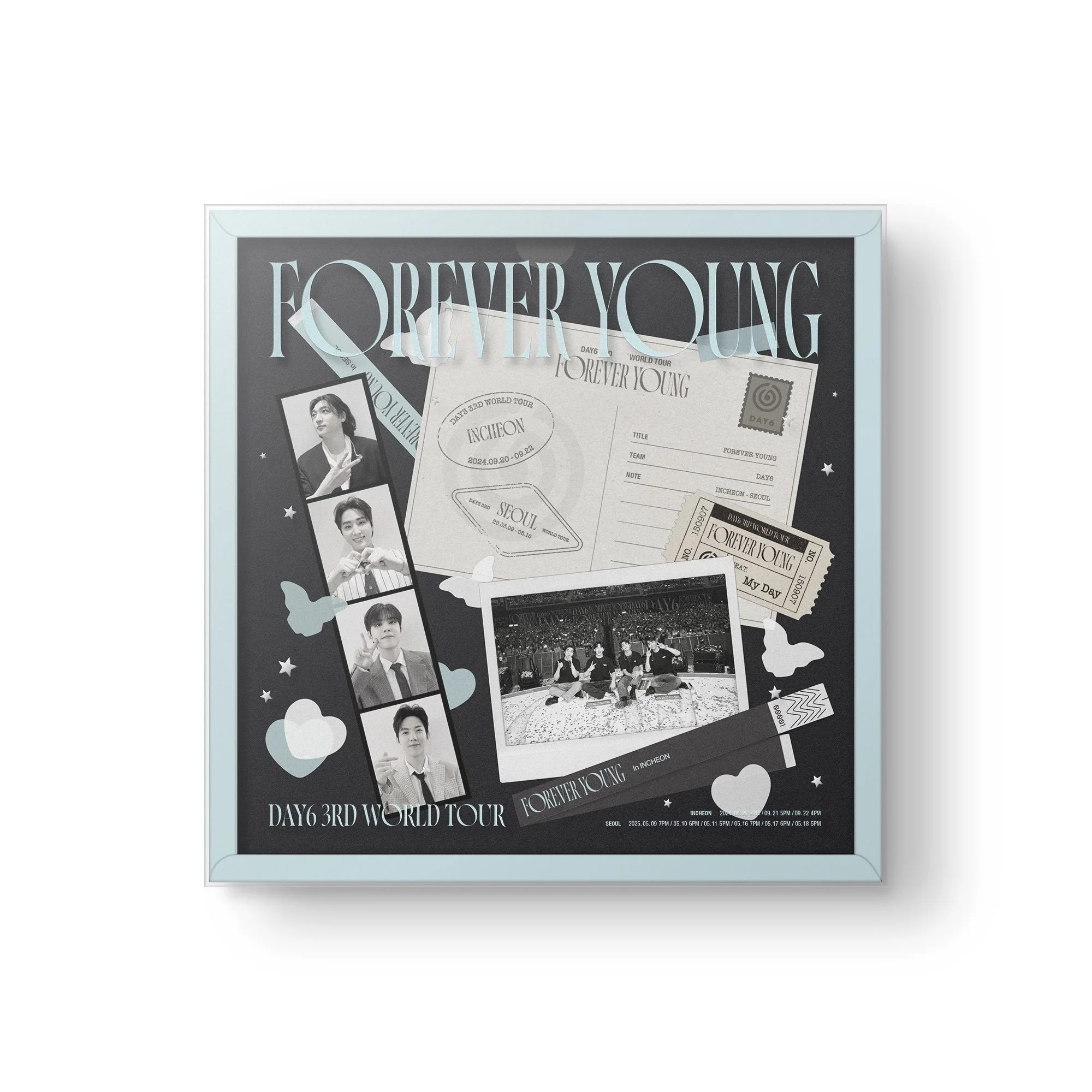 DAY6 (데이식스)  3RD WORLD TOUR <FOREVER YOUNG> in INCHEON & FINALE in SEOUL  Blu-ray