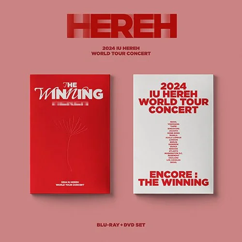 Official preorder IU - 2024 IU HEREH WORLD TOUR CONCERT BLU-RAY+