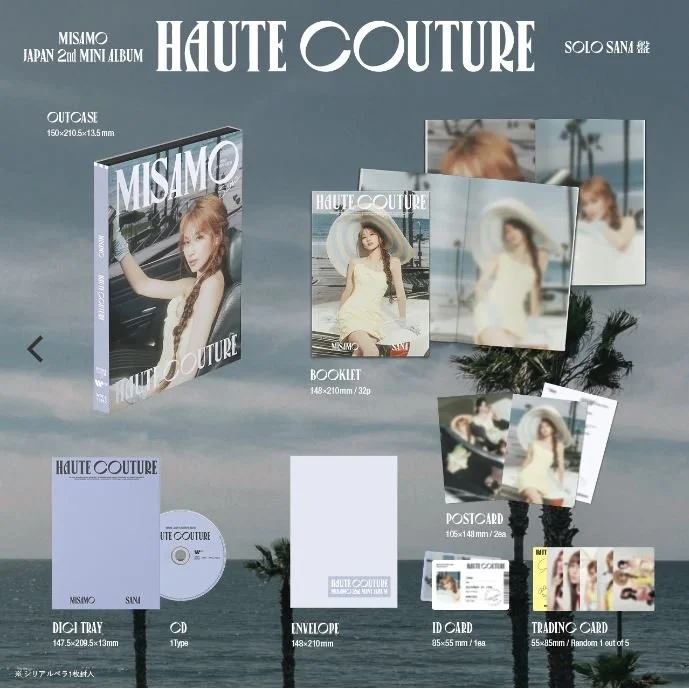Official preorder MISAMO 2nd Mini Album [Limited MINA / SANA