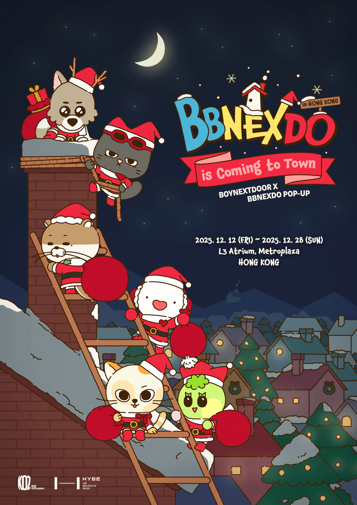 BOYNEXTDOOR 'BBNEXDO is Coming to Town' Official MD HONG KONG POP-UP