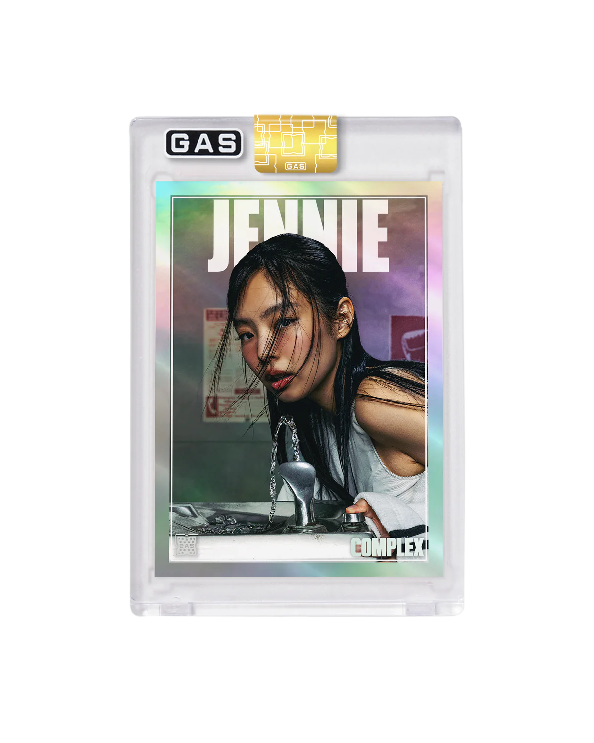 Official preorder Jennie Complex Cover x GAS Trading Card — Dumber