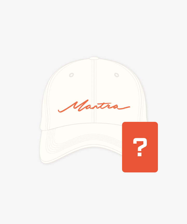 BLACKPINK ジェニ　Mantra キャップ　アイボリー Official preorder JENNIE [Mantra] Ballcap (Ivory) — Dumber Studios