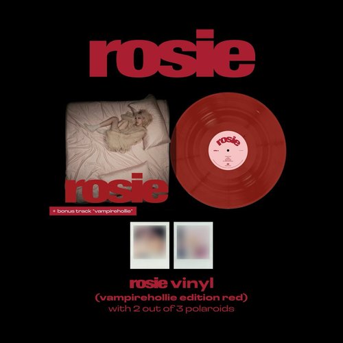 rosie Rose Vampirehollie Blue 韓国盤LP 3 ROSÉ - FIRST STUDIO ALBUM [ROSIE] VINYL (VAMPIREHOLLIE EDITION BLUE)