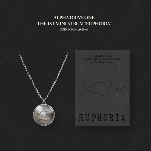 ALPHA DRIVE ONE THE 1ST MINI ALBUM 'EUPHORIA' COIN NECKLACE version [Limited Edition]