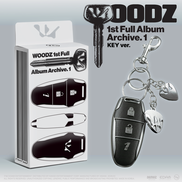 WOODZ 1st Full Album [Archive. 1] Key version
