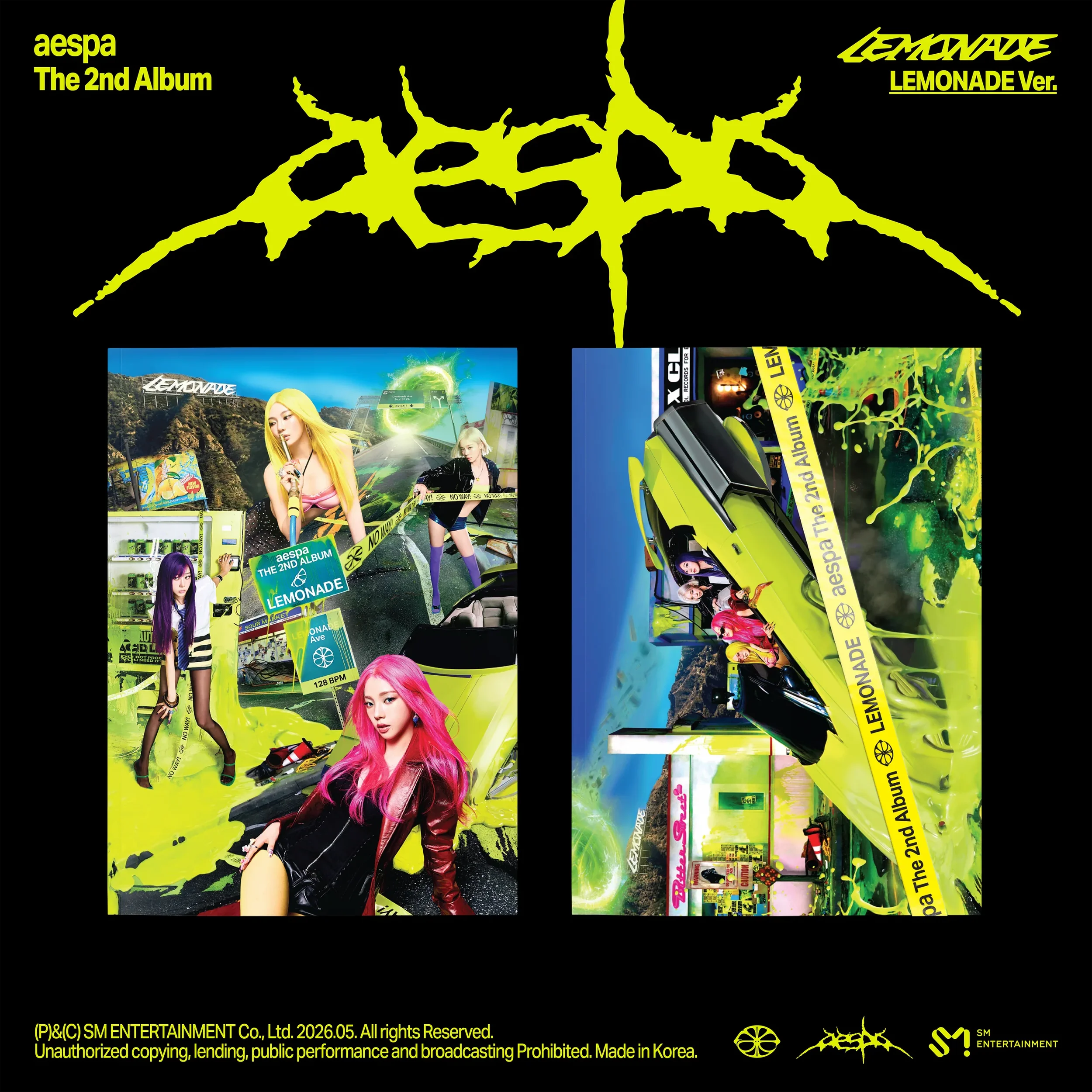 aespa 2nd Studio Album: LEMONADE [LEMONADE version]