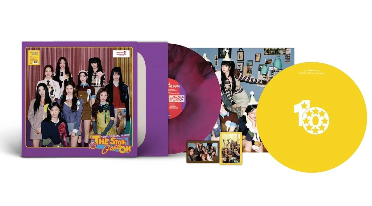 TWICE - TEN: The Story Goes On vinyl (Target Exclusive)