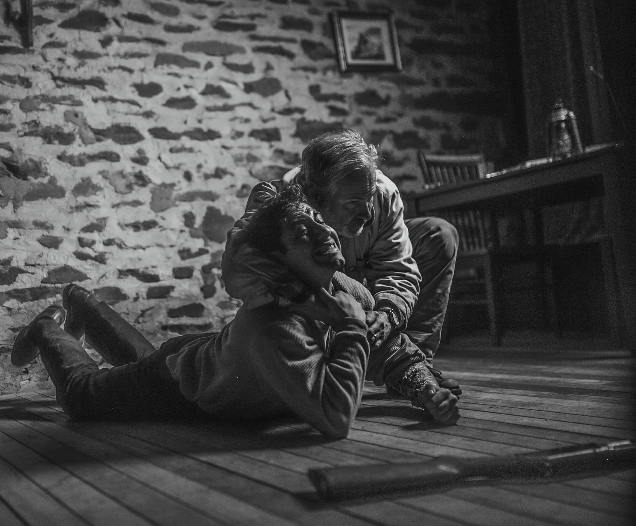 Anthony Arkin and Nicky Boulos on set of  THE HOWLING WIND (2020) by Eva Smittle (Copy)
