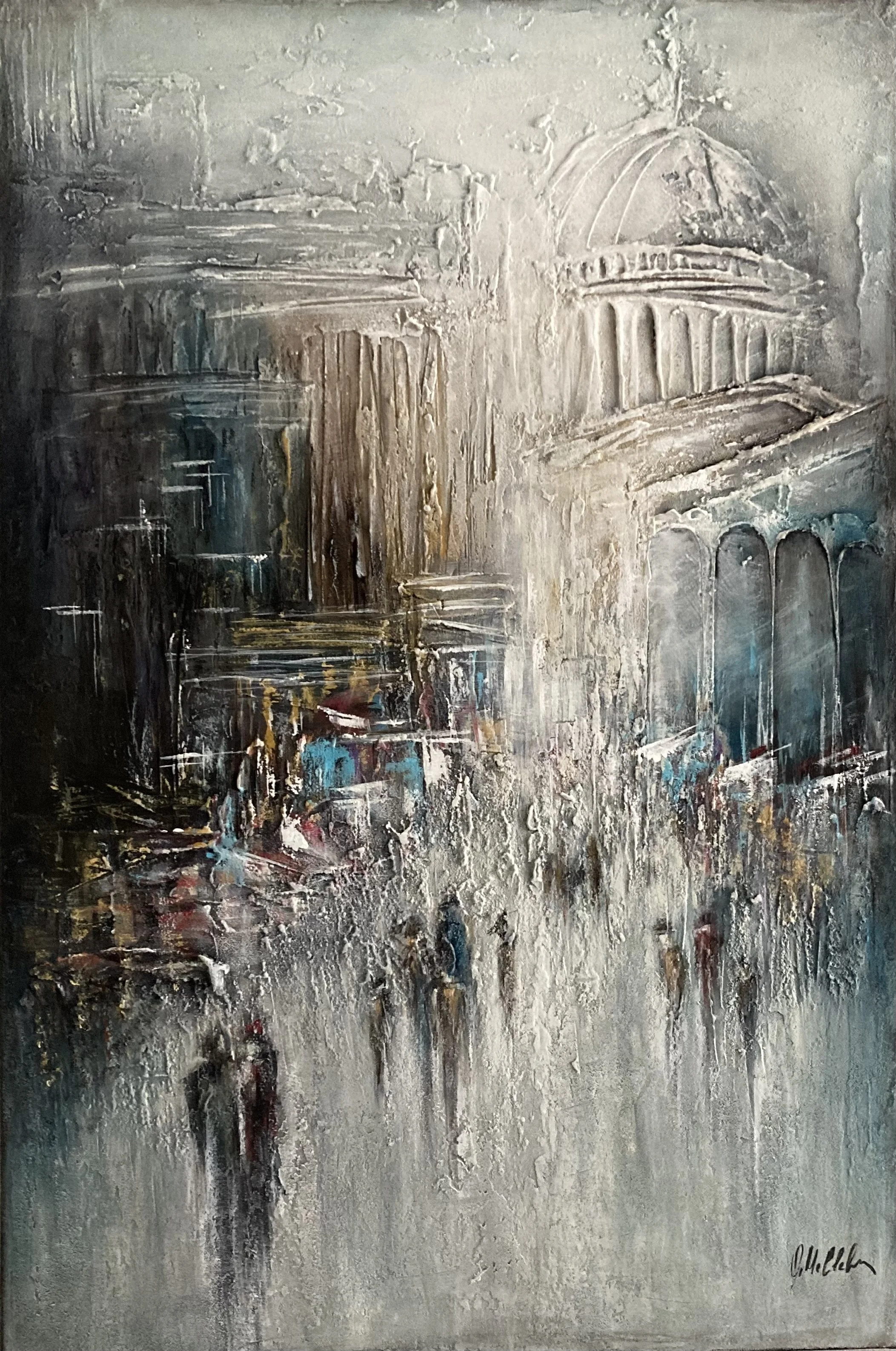 WHITE MORNING, ST PAUL’S