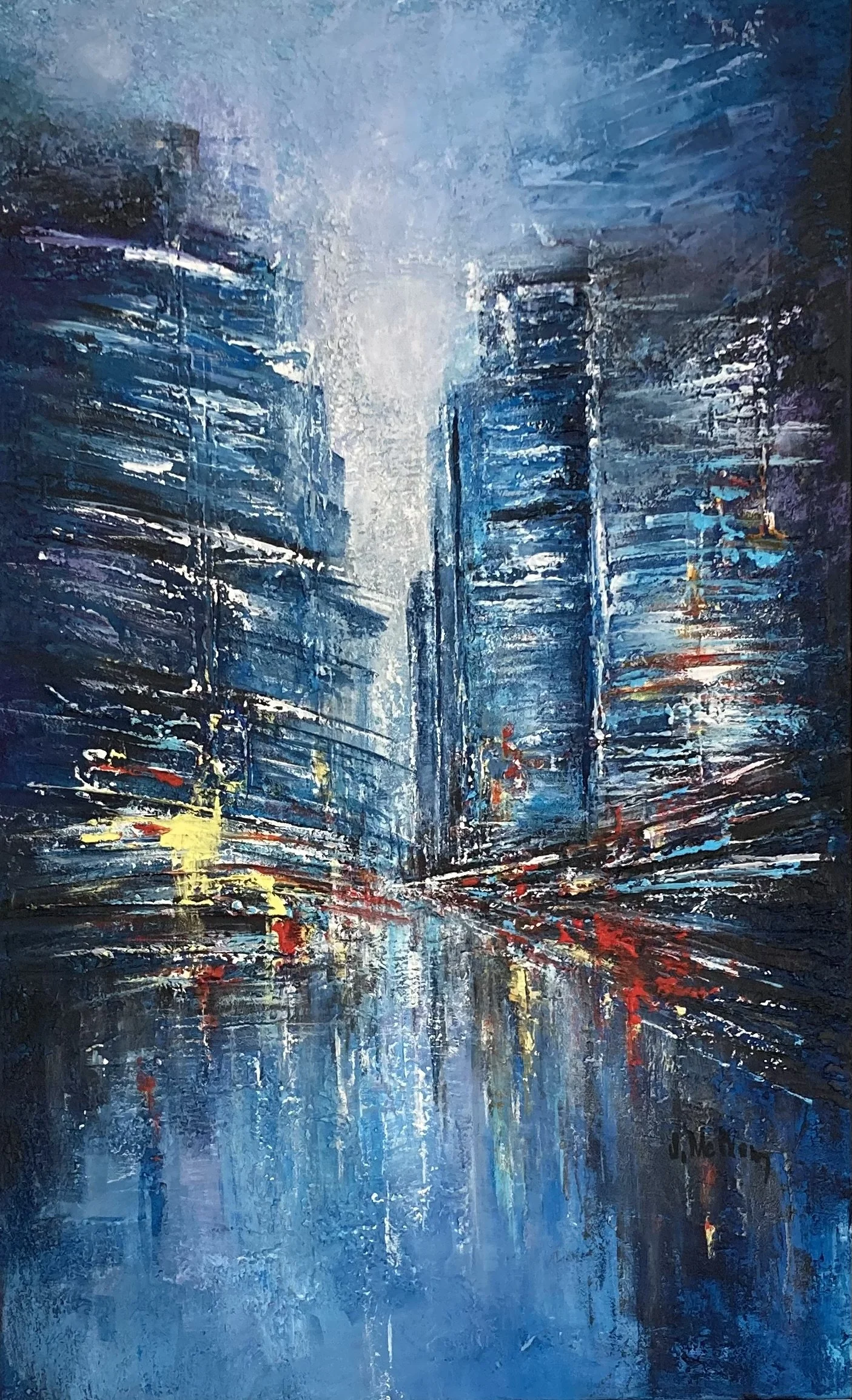 SHOREDITCH IN BLUE